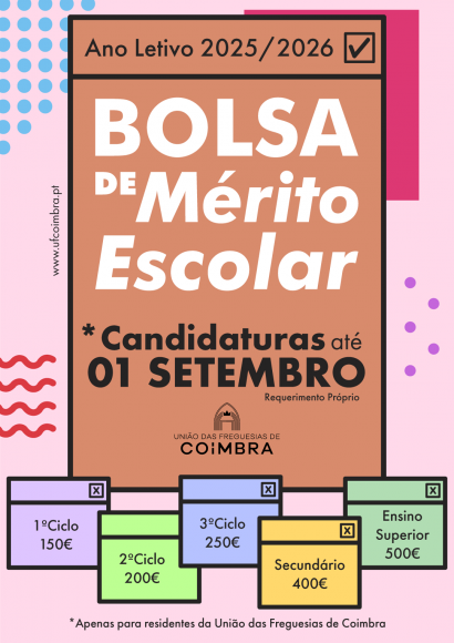 Bolsas De M&eacute;rito Escolar e Bolsa Ensino Superior